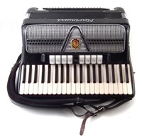 Lot 168 - Marinucci 120 bass accordion with hard case