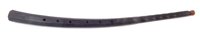 Lot 174 - Cornetto (Recht chor zink) at 440,  pearwood construction (vide Praetorius plate VIII 6)