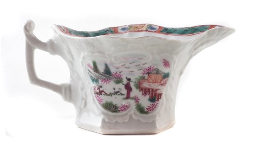Lot 212 - Worcester creamboat circa 1754