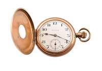 Lot 123 - Rolex half Hunter pocket watch