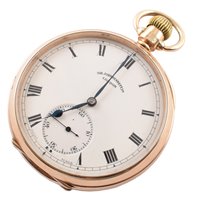Lot 52 - 9ct gold open face pocket watch by Sir John Bennett Ltd. London
