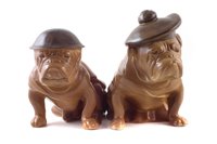 Lot 229 - Two Royal Doulton Military Bulldogs