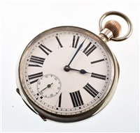 Lot 39 - Goliath 8-day pocket watch