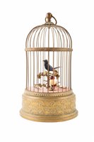 Lot 1 - A Reuge Music Voliere de la Cour, Singing Birds in birdcage.