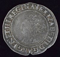 Lot 121 - Queen Elizabeth I, Sixpence and Threepence (2).