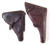 Lot 235 - Luger holster and a Sam Browne holster