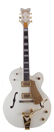 Lot 110 - Gretsch 125 year White Falcon guitar with case