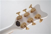Lot 110 - Gretsch 125 year White Falcon guitar with case