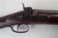 Lot 14 - 8-bore Wildfowling gun by H.C. Burt, Yarmouth