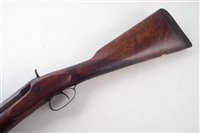 Lot 14 - 8-bore Wildfowling gun by H.C. Burt, Yarmouth