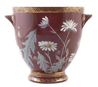 Lot 45 - Minton Kensington Gore Art pottery jardiniere
