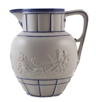 Lot 37 - Staffordshire Nelson sprig moulded commemorative jug