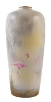 Lot 91 - Royal Worcester vase signed by George Johnson