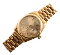 Lot 174 - Gent's Rolex Oyster Perpetual Day-Date 18ct gold bracelet watch