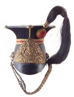 Lot 14 - Sixteenth Lancers chapska helmet or lance cap