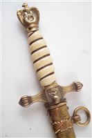 Lot 149 - German Third Reich WW2 Navy dagger