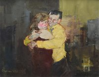 Lot 266 - Stephen Wild, "Happy Anniversary!", oil.