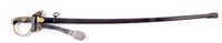 Lot 177 - WW2 German Third Reich model 1693 Wrangel sword by Carl Eichhorn, with knot and scabbard.
