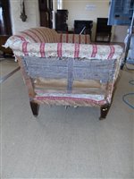 Lot 361 - Late 19th century upholstered sofa, Howard & Son's Ltd.