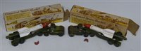 Lot 58 - Two Crescent Toys "Corporal Space Rockets" No. 1267 complete with box.