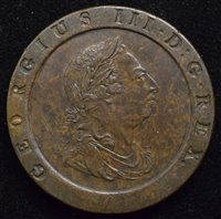 Lot 56 - King George III, Twopence, 1797.