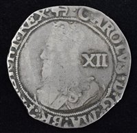 Lot 117 - King Charles I, Shilling.