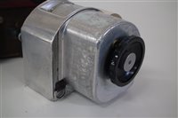 Lot 4 - Gibson A14  Bus ticket machine (no makers mark) no. 35182 with case and rolls of paper.
