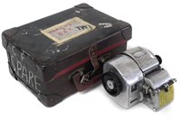 Lot 8 - Gibson A14  Bus ticket machine (no makers mark) no. 26179 with case and rolls of paper.
