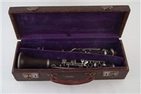Lot 29 - Ioma Selectone clarinet in case.