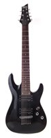 Lot 94 - Schecter diamond series Omen-7 guitar.