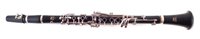 Lot 26 - Yamaha clarinet serial number 009189 with case and related music books.