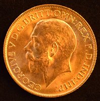 Lot 68 - King George V, Sovereign, 1914.