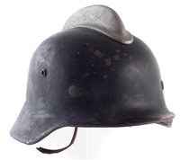 Lot 236 - German WWII era Fireman's helmet