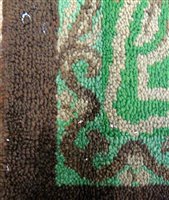 Lot 368 - Irish Donegall carpet circa 1910, Arts & Crafts style following the designs of C.F.A. Voysey.