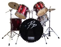 Lot 70 - Performance percussion drum kit