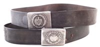 Lot 249 - Two German WW2 Third Reich belts