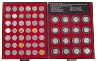 Lot 92 - Two trays of Royal Mint, Queen Elizabeth II, Fifty Pence proof and circulated coins.