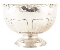Lot 95 - Silver Rosebowl