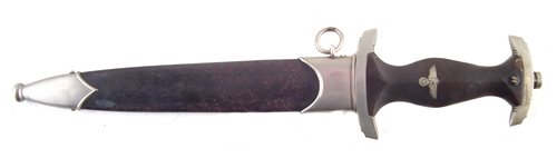 Lot 161 - German Third Reich SS Dagger and scabbard by Robert Klass
