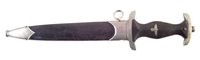 Lot 161 - German Third Reich SS Dagger and scabbard by Robert Klass
