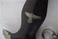 Lot 161 - German Third Reich SS Dagger and scabbard by Robert Klass