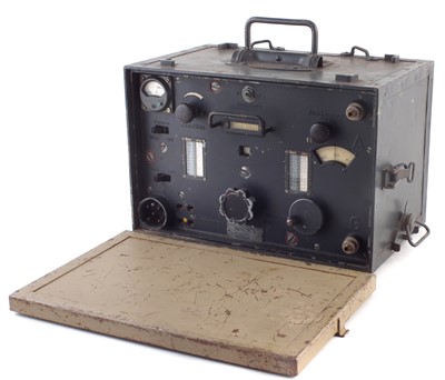 Lot 331 - German Torn E.B. radio with replacement cover.