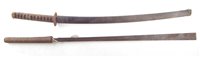 Lot 164 - Japanese Katana and one other