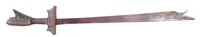 Lot 184 - Kampilan Moro or Dyak sword
