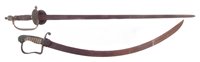 Lot 197 - 1796 patter infantry sabre and one other