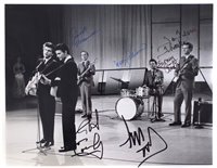 Lot 87 - Everly Brothers and The Crickets - Harry Hammond signed photograph