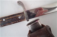 Lot 219 - German Third Reich rural police bayonet