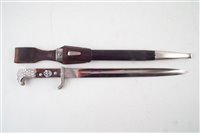 Lot 219 - German Third Reich rural police bayonet