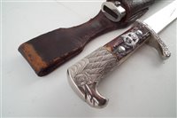 Lot 219 - German Third Reich rural police bayonet