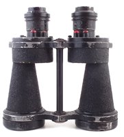 Lot 112 - WW2 British 5X binoculars.